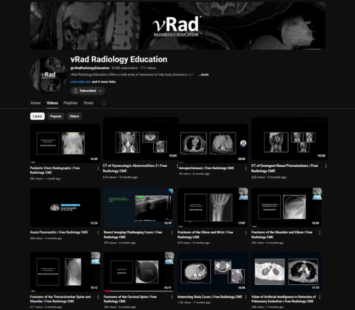 vRad YouTube